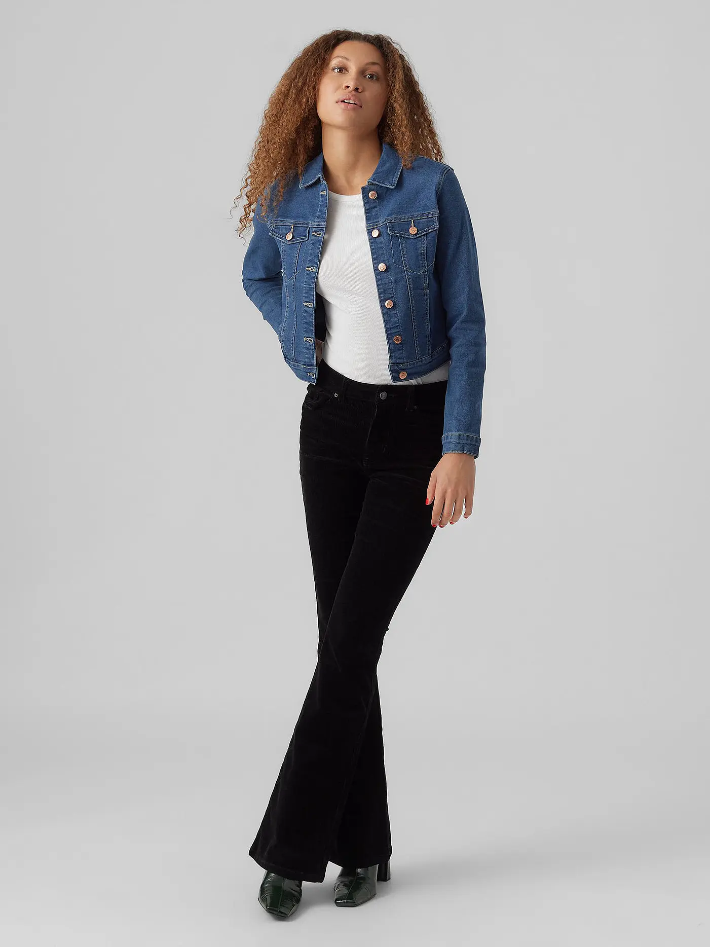 VERO MODA | Jeansjacke Slim Fit VMLUNA | 
